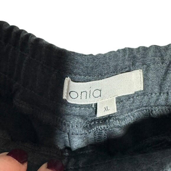 Onia Men's Everyday Jogger Pants Sweatpants Sz XL dark charcoal gray pants - Picture 3 of 10